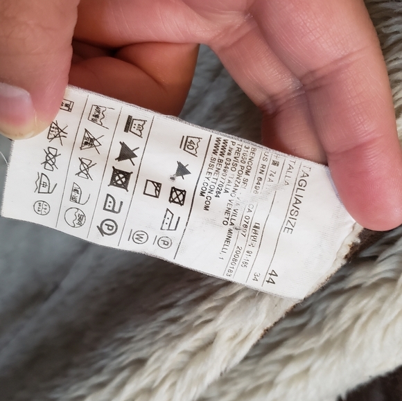 SISLEY Faux Suede and Sherpa Coat - Picture 7 of 8